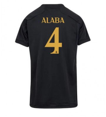 Real Madrid David Alaba #4 Tredjetröja Dam 2023-24 Kortärmad